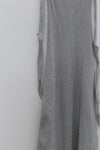 Marc Le Bihan 21915 Silk Shrinkage Stretch One-Piece Dress Collection French High-Level Handmade MLB-21943-ZZH Pearl Grey PMLB4